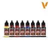 Vallejo 72190 Wash Set - Game Color  Effects Color Series - for shadodws on miniatures 8x18ml